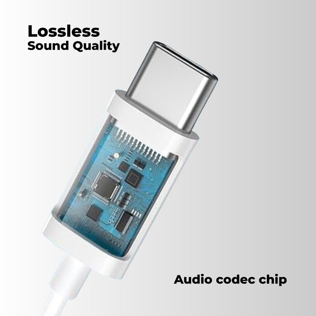 Limitless Earphones with TYPE - C Connector Built-in Microphone & Volume Control