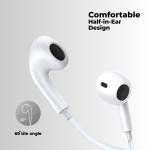 Limitless Earphones with TYPE - C Connector Built-in Microphone & Volume Control