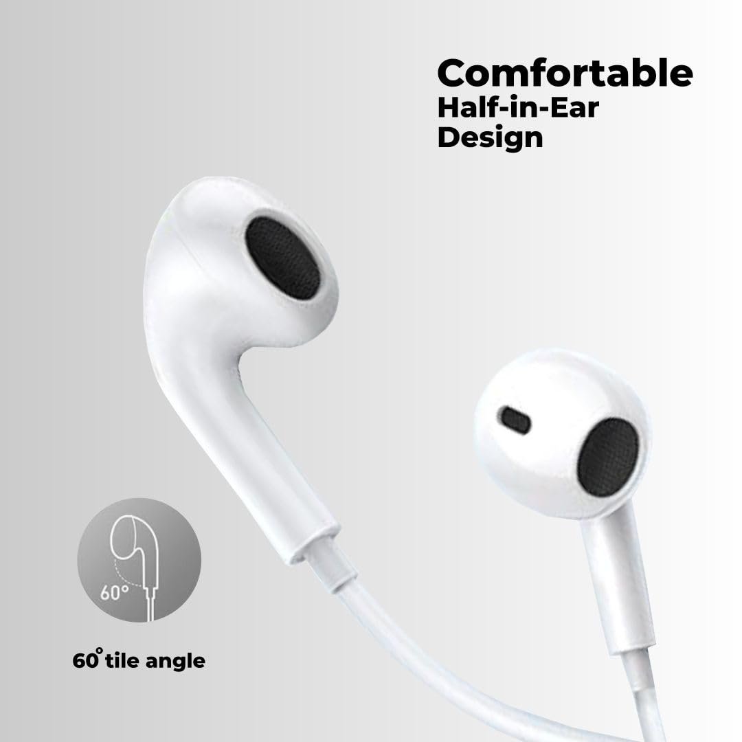 Limitless Earphones with TYPE - C Connector Built-in Microphone & Volume Control