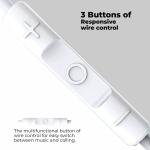 Limitless Earphones with TYPE - C Connector Built-in Microphone & Volume Control