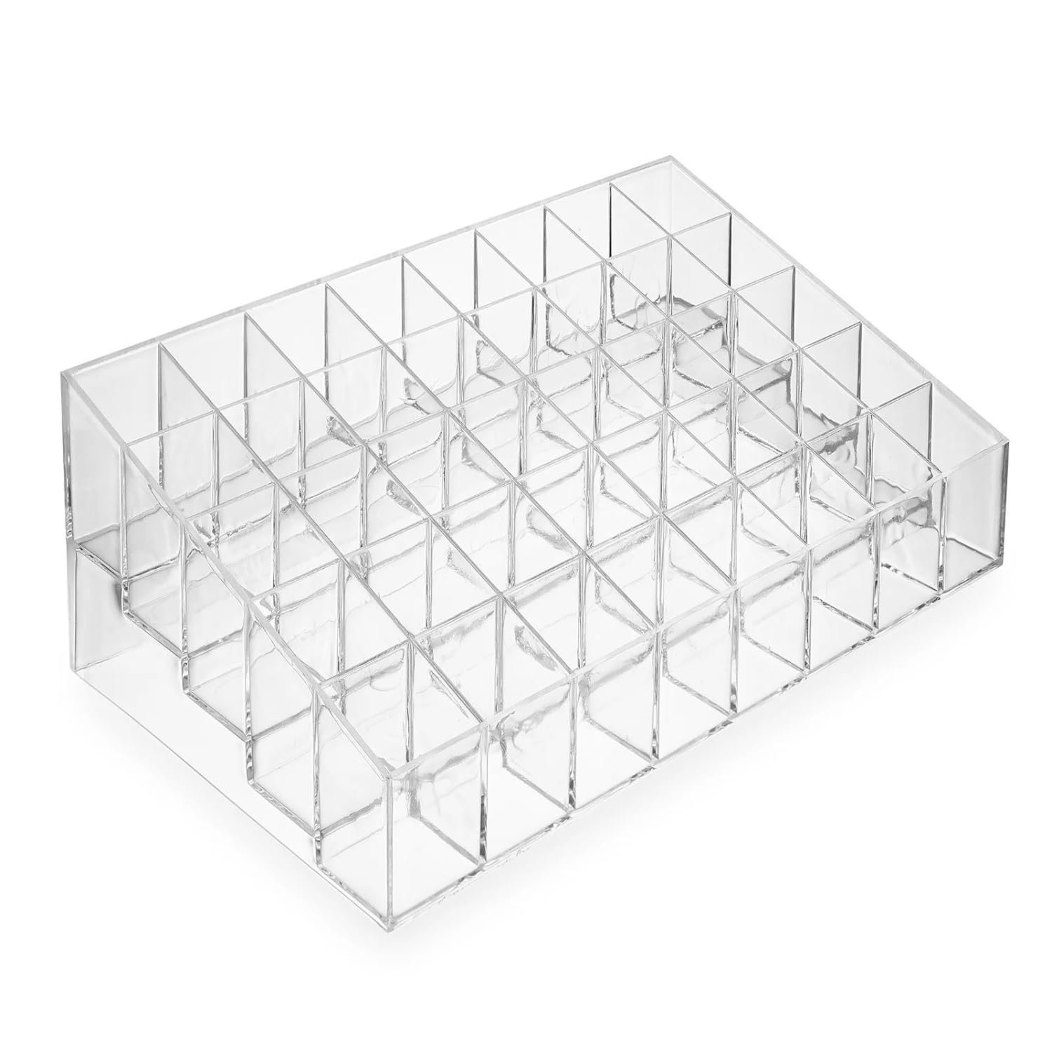 Limitless Makeup Organiser Storage Nail Polish Holder Lipstick Cosmetic Storage Box Stand Acrylic Display Lipliner Mascara Eyeliner Essential Oil Vanity Organiser