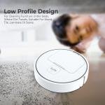 Limitless Smart Automatic Robotic Vacuum Cleaner, Slim Rechargeable Electric Robot with Brush Motor Household Mopping Floor Cleaner, Self Programmed Navigation, Carpet, Hardwood, Linoleum, Tile