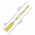 Limitless Window Curtain Tie Back with Glass Ball and Tasse For Drapes Crystal Decorative Curtain Holdbacks Holder, Curtain Ties for Home Office Decorative, Gold