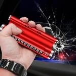 Limitless Multifunction Safety Hammer Car Temporary Parking Phone Number Plate Metal Car Phone Holder with Safety Tool