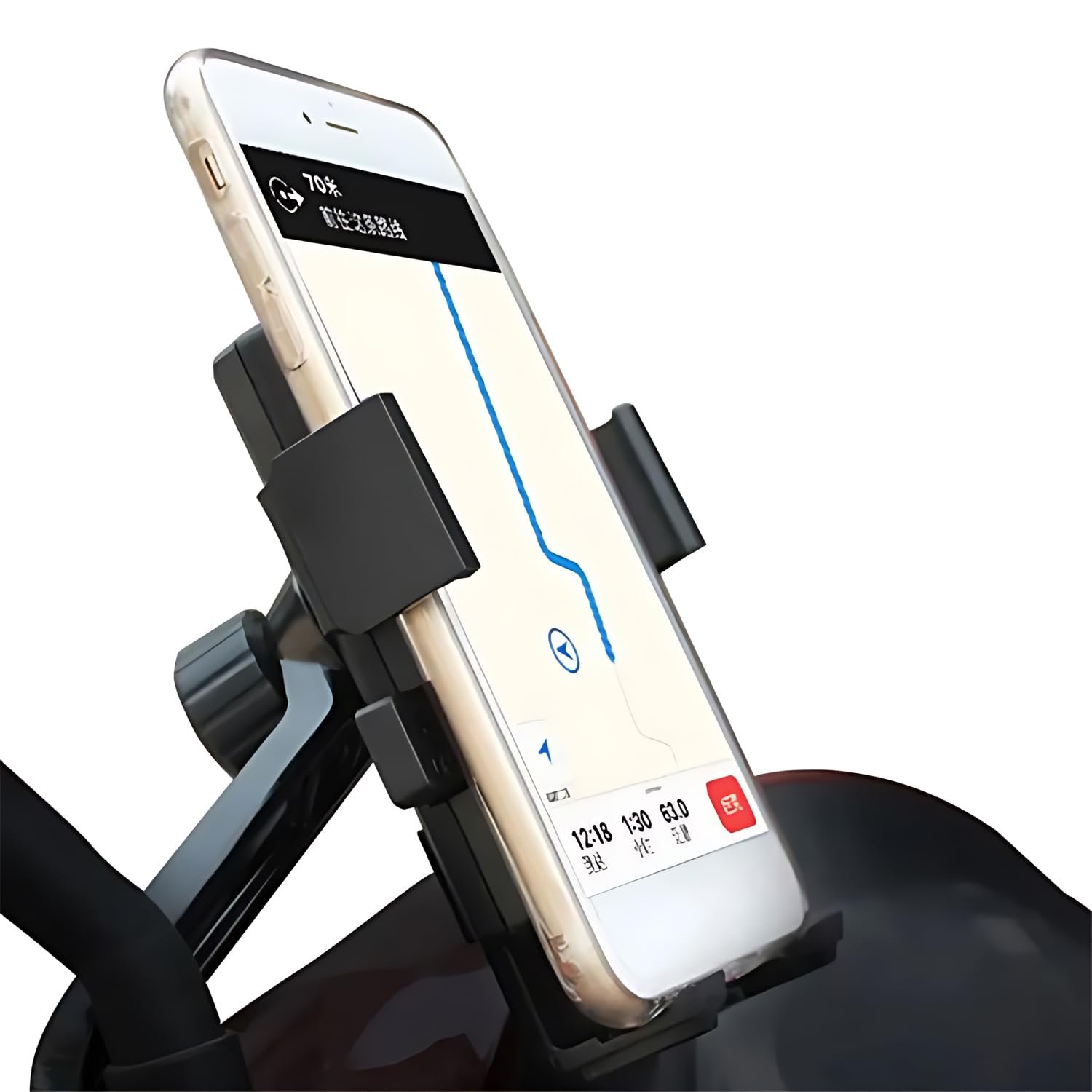Limitless Motorcycle Phone Holder 360 Rotation Adjustable Bike Mobile Phone Universal Mobile Phone Holder, For Outdoor Rider Riding Navigation mobile Holder