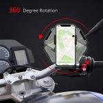 Limitless Motorcycle Phone Holder 360 Rotation Adjustable Bike Mobile Phone Universal Mobile Phone Holder, For Outdoor Rider Riding Navigation mobile Holder