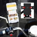 Limitless Motorcycle Phone Holder 360 Rotation Adjustable Bike Mobile Phone Universal Mobile Phone Holder, For Outdoor Rider Riding Navigation mobile Holder