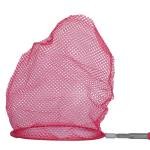 Limitless 2PC Stainless Steel Telescopic Fishing Net 5 Sections, Frame Handle Extensible Net for Bird Fish Catch Release,Compact Fish Net for Kids and Adults, Extendable, Durable & Efficient, Red