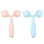 2PC Y-Shap Double Ball Massager, Deep Tissue Muscle Relief, Fitness & Relaxation Pink