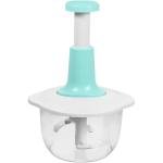 Kitchen hand press manual vegetable chopper Mixer Cutter for Onion, Salad, Tomato, Garlic, Large Vegetable & Fruit Chopper Handheld Food Chopper and Blender Green, TJ331