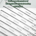 Extendable Over-the-Sink Colander Adjustable Strainer for Fruits & Veggies Fits Sinks