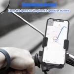 Limitless Bicycle Motorcycle Electric Vehicle Universal Mobile Phone Holder, Handle fixing Style Phone Mount Holder Adjustable Compatible For iPhone X XR Xs 7s 8 Plus, For Samsung S9/S8/Note5/4