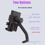 Limitless Bicycle Motorcycle Electric Vehicle Universal Mobile Phone Holder, Handle fixing Style Phone Mount Holder Adjustable Compatible For iPhone X XR Xs 7s 8 Plus, For Samsung S9/S8/Note5/4