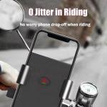 Limitless Bicycle Motorcycle Electric Vehicle Universal Mobile Phone Holder, Handle fixing Style Phone Mount Holder Adjustable Compatible For iPhone X XR Xs 7s 8 Plus, For Samsung S9/S8/Note5/4