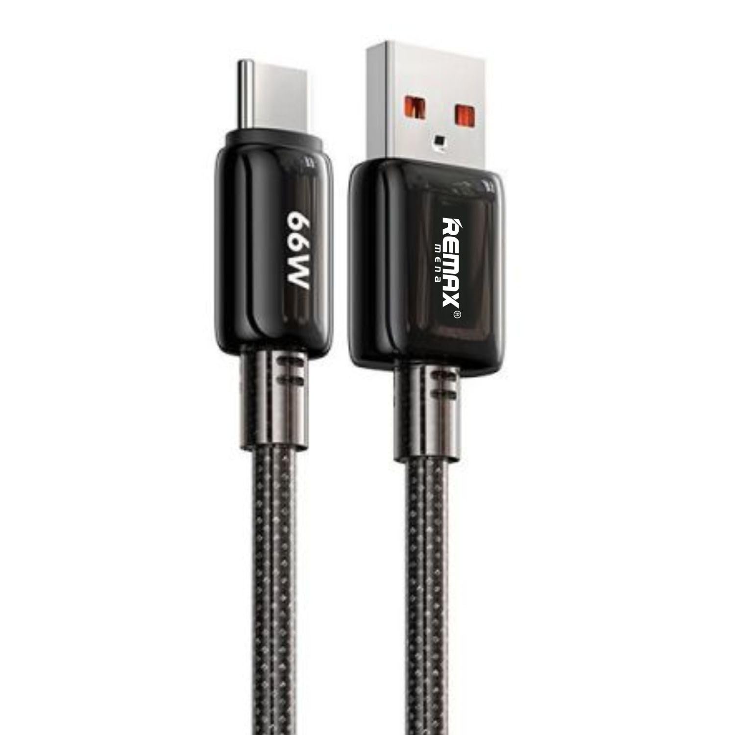 66W Fast Charging Dual-Color Braided Cable, Copper Core, 120cm Length, 480MB/s Rate