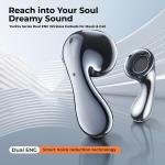 Remax Mena Wireless Earbuds for Music & Call, 5.4 Blutooth, 30H Extended Battery, Dual mic ENC Noise Reduction, Charging Time 3H, Singal Play 5H, Ultra Large Battery 450mAh