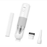 Remax Mena Car Vacuum Cleaner 2 In 1 Portable + Air Duster, USB Type-C Rechargeable, Charging Time 3H, 4000pa Strong Suction, Battery 3000mAh, 130ml Dust bin, 330g