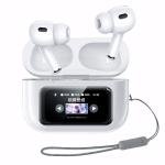 Remax Mena ANC+ENC True Wireless Earbuds Touch Screen Noise Reduction TWS Bluetooth Earphones True Wireless Headphones CozyPods W7N, White