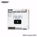 Remax Mena ANC+ENC True Wireless Earbuds Touch Screen Noise Reduction TWS Bluetooth Earphones True Wireless Headphones CozyPods W7N, White