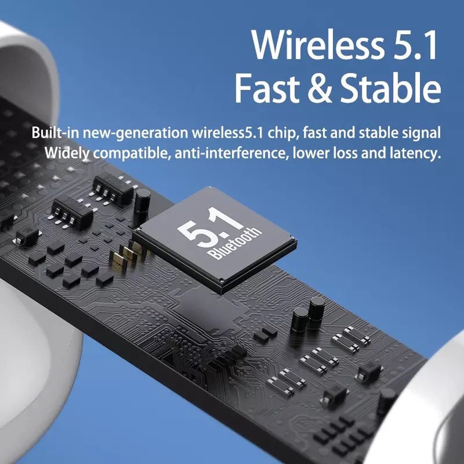 Remax Mena Digital Display True Wireless Bluetooth Earphone, Music Earbuds, TWS-10Plus Earbuds 5.1 With Super Clear Mic For Android and iOS Mobiles and Tablets, White