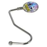 Limitless Hooks 2PC Premium Stainless Steel Metal Hanging Hooks Multi function, Heavy-duty Hangers for Kitchen Office Bathroom Bedroom (BLUE)
