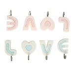 Limitless Adhesive Hooks Heavy Duty Wall Hooks Adhesive Nail Free Utility Hooks, Stick On Hook For Hanging Towel Cloth, For Kitchen, Closet, Cabinet, Toilet, Ceiling | Love Hook