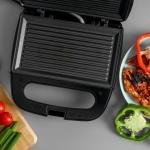 Limitless Portable Powerful 700W 2 Slice Grill Maker with Non-Stick Plates GGM6001| | Easy to Clean | Practical Cable Winding | Lid Locking for Space-Saving Vertical Storage
