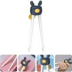 Children's Learning Chopsticks, Lightweight Reusable Chopsticks Japanese Style, White