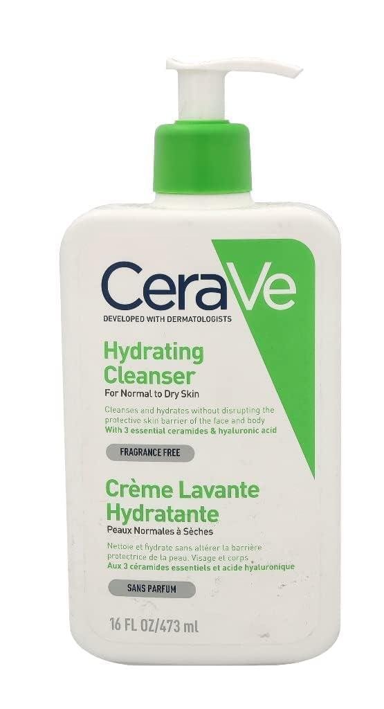 Cerave Hydrating Cleanser For Normal To Dry Skin (473Ml)
