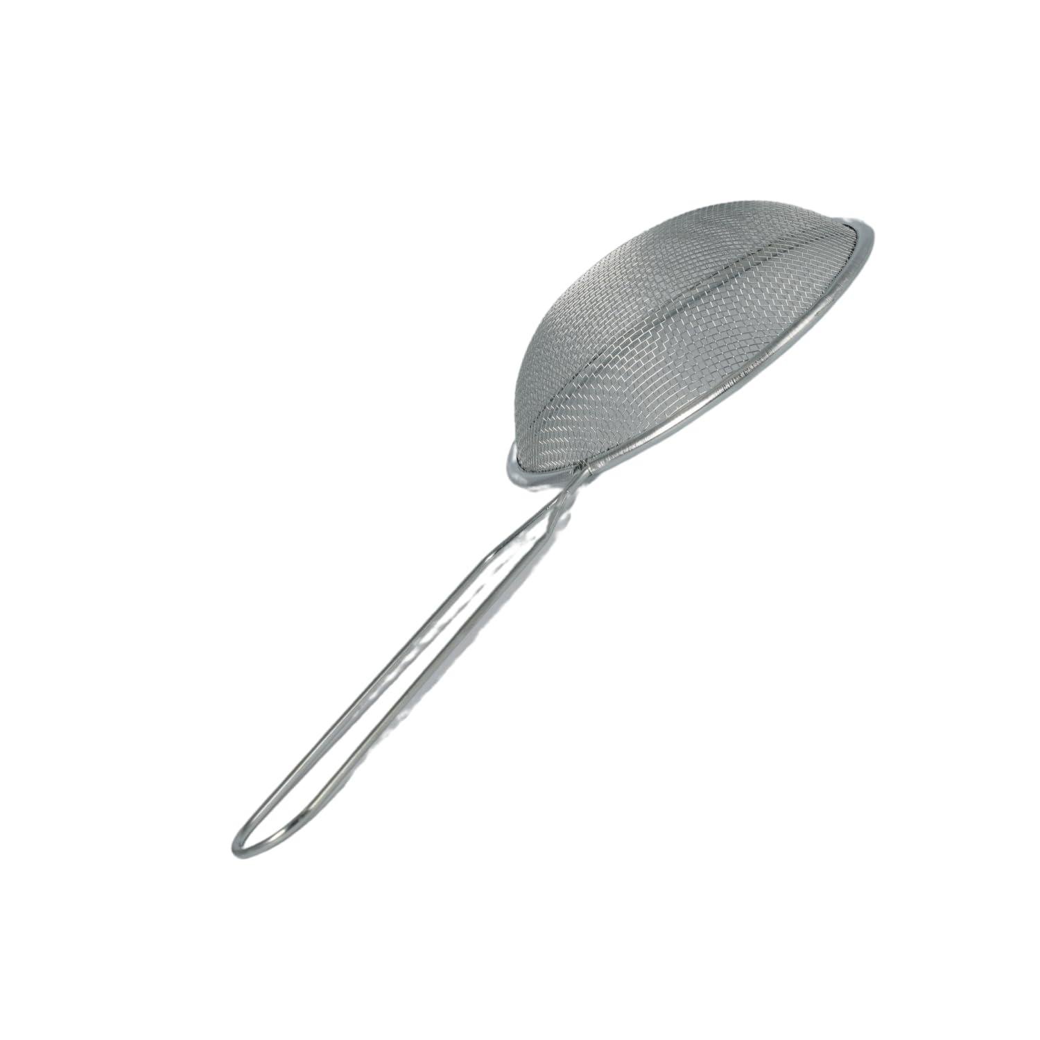 Limitless 2PCs Mesh Strainer Stainless Steel Fine Mesh Sieve with Handle for Sifting