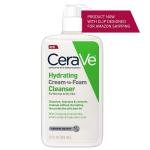 Cerave Hydrating Cleanser Cream-To-Foam 12oz Pump