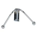 Limitless Over Door Hooks Stainless Steel Over Door Coat Towel Hanger, Multi-Purpose Double Hook Clothes Hook for Robe Towel Hat Over The Door Hook Hanger, 2PC