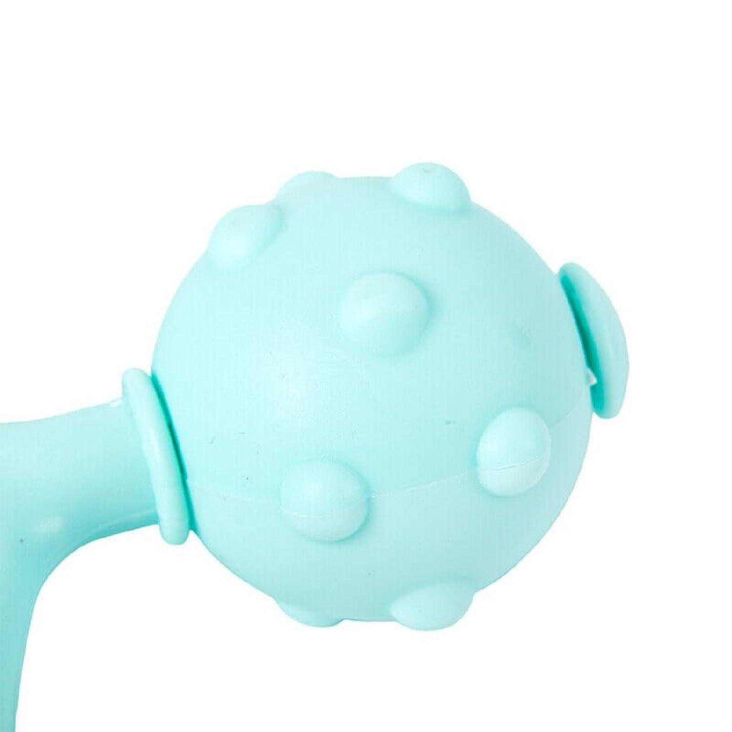 2PC Y-Shap Double Ball Massager, Deep Tissue Muscle Relief, Fitness & Relaxation Pink