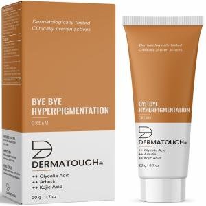 DERMATOUCH Bye Bye Hyperpigmentation Cream |Best for Hyperpigmentation and Dark Spots Reduction | For Both Men & Women | 20 g (Pack of 1)