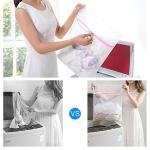 Limitless Laundry Bag for Delicates Clothes, Clothing Washing Bag for Laundry with Premium Zipper, Travel Storage Organize Bag, Travel, Baby Cloths, Toy Storage, White (Large 2 Pack) (30 X 40 CM)