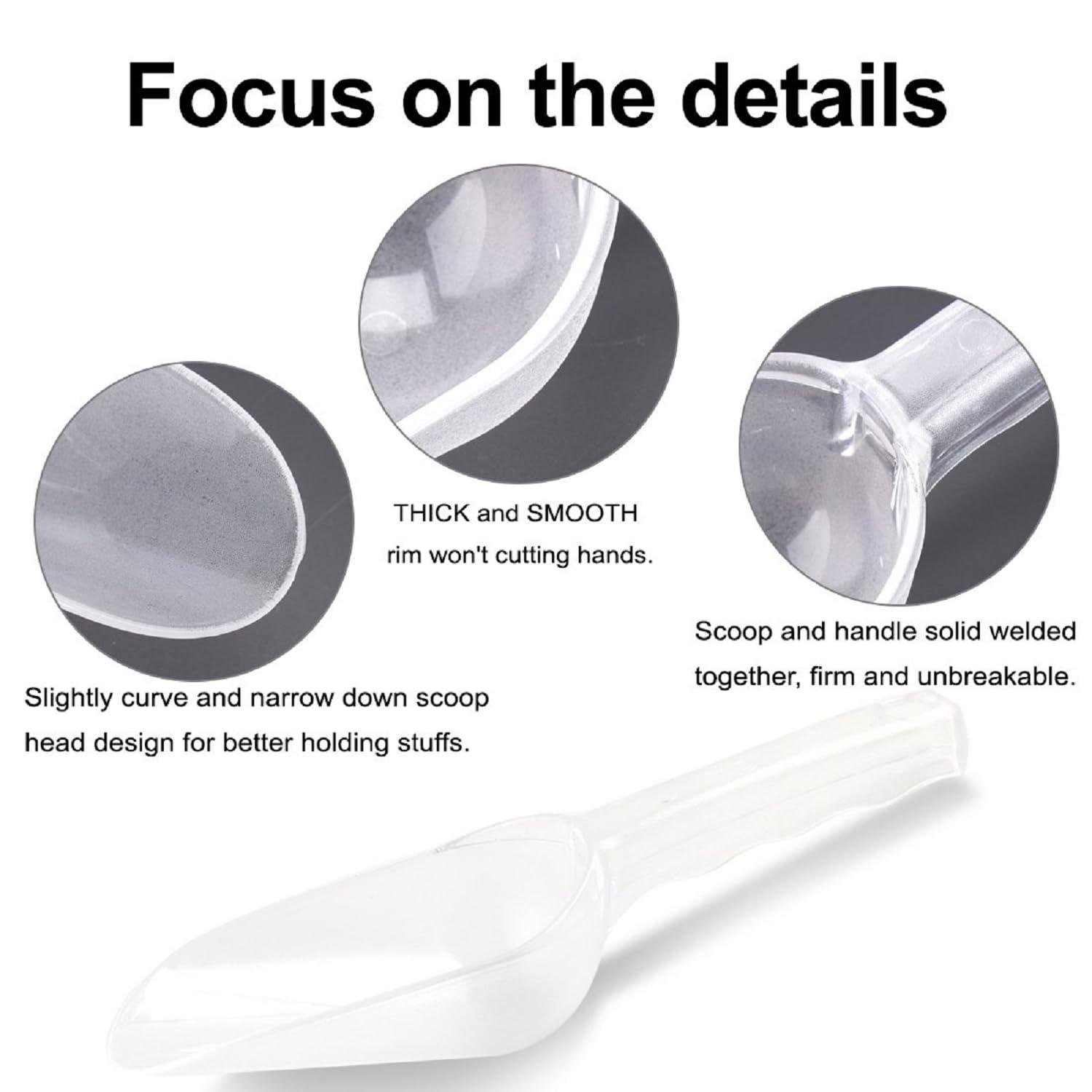 Limitless Rice Shovel Multifunctional Plastic Ice Scoop, Flour, Rice and Grains Feed Shovel Food Tea Shovel For Kitchen Essential, Easy-to-Clean