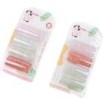 4PC Self-Adhesive Hair Curlers, No-Heat Effortless Waves, Suction Card, Multi-Color