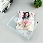 Limitless Plastic Zipper File, Storage Bag Antique Rhythm Brushed Edge for Documents