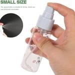 Limitless 4PC Cartoon Small Spray Bottle Reusable Spray Bottle Refillable Spray Bottle Leak-Proof, Perfect For Travel, Makeup, And Pet Care Travel Liquid (Transparent)
