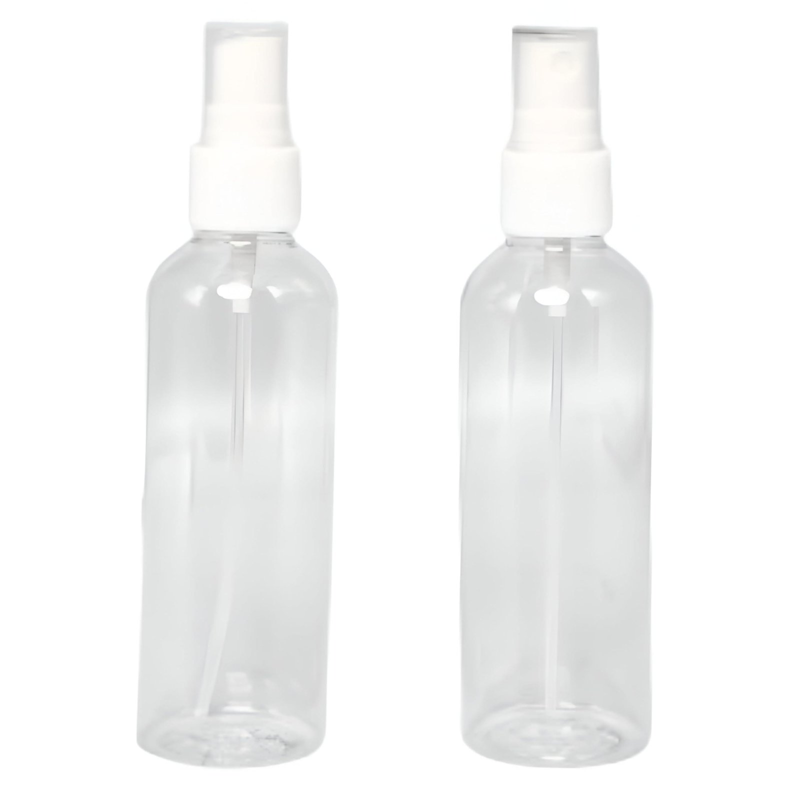 Limitless 4PC Cartoon Small Spray Bottle Reusable Spray Bottle Refillable Spray Bottle Leak-Proof, Perfect For Travel, Makeup, And Pet Care Travel Liquid (White)