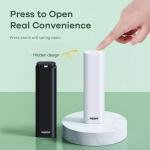Remax Mena 60W Multi-Function Allin1 Hidden Fast Charging Cable Set With Box For (USB TO TYPE C/USB TO IPH/TYPE C TO TYPE C/TYPE C TO IPH/TYPE C TO MICRO) 3A MAX (Black)