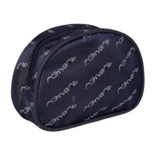 Cosmetic & Makeup Bag Stylish, Large Capacity Travel Organizer, Half Moon, Blue
