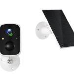 Technaxx Outdoor IP-Camera TX-244 with Solar Panel, PIR Motion Detection Sensor, Built in Rechargable Battery, Wifi - Dust and Waterproof Home Security Camera with Night Vision, FullHD resolution