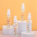 Limitless 4PC Cartoon Small Spray Bottle Reusable Spray Bottle Refillable Spray Bottle Leak-Proof, Perfect For Travel, Makeup, And Pet Care Travel Liquid (White)