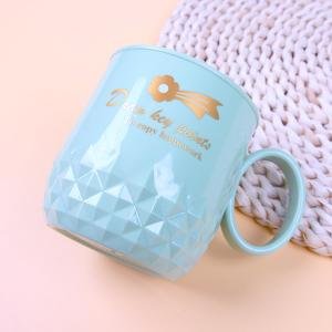 Toothbrush Cup, Unbreakable & Easy-to-Clean Holder for Toothbrush & Toothpaste, Blue