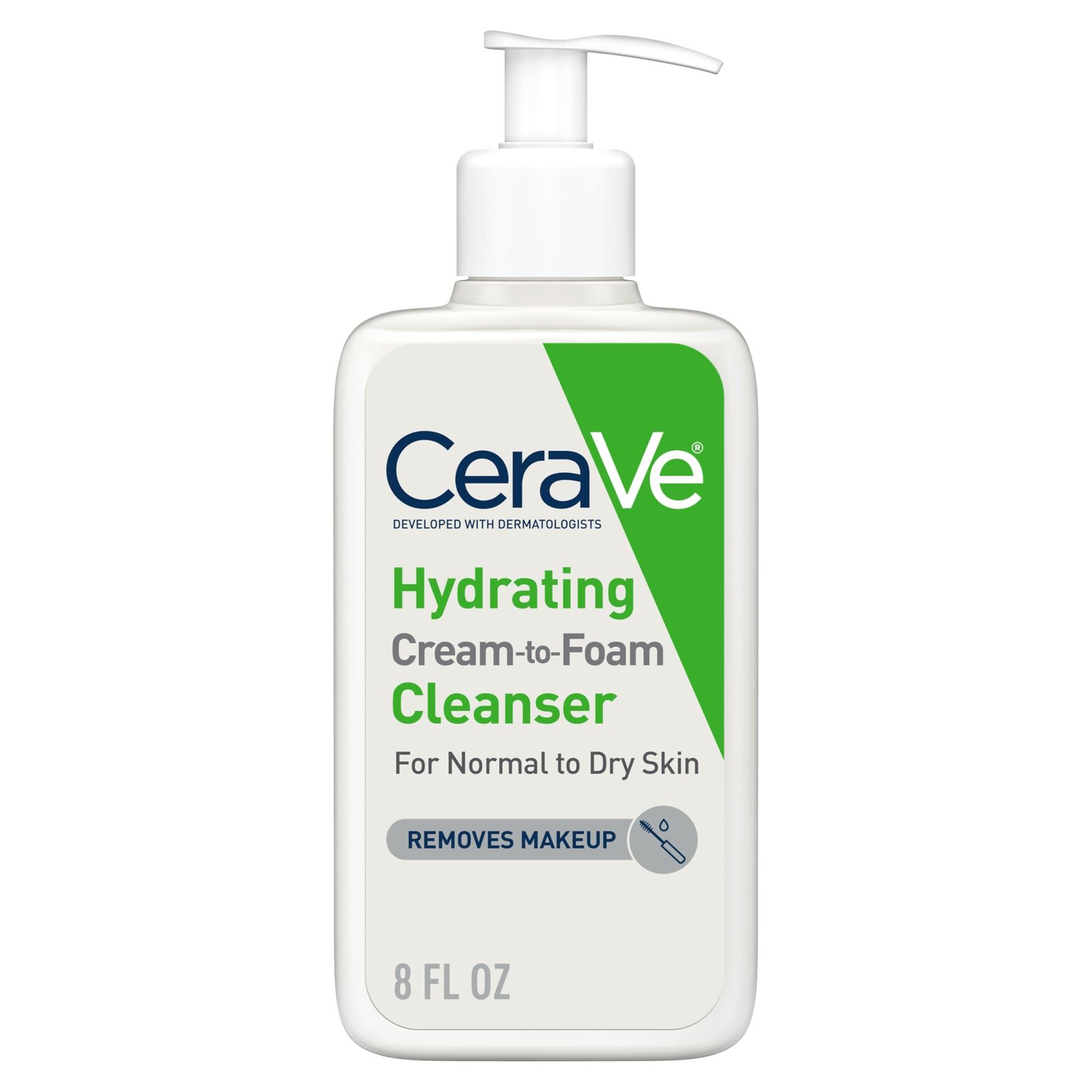 Cerave Hydrating Cream-to-Foam Cleanser 8oz