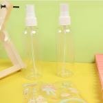 Limitless 4PC Cartoon Small Spray Bottle Reusable Spray Bottle Refillable Spray Bottle Leak-Proof, Perfect For Travel, Makeup, And Pet Care Travel Liquid (White)