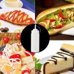 White Squeeze Condiment Bottles with Cap Lids for Sauce, BBQ, Oil, 200ml (2 Pack) ups