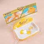 Wall Mounted Soap Rack, Bathroom Accessory, Durable & Rust-Resistant, Yellow