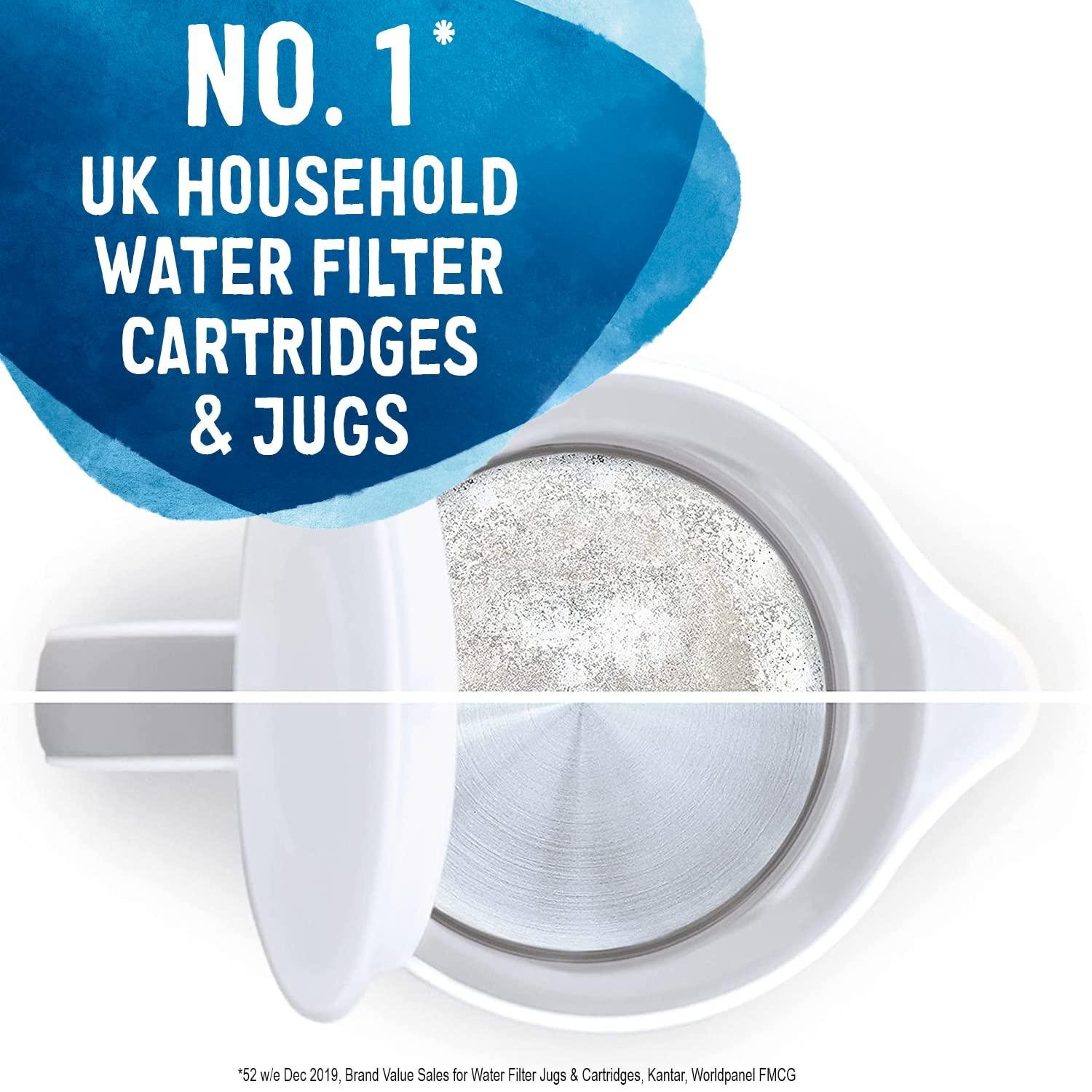 Maxtra+ Water Filter Cartridges, White, Pack of 6 (UK Version)